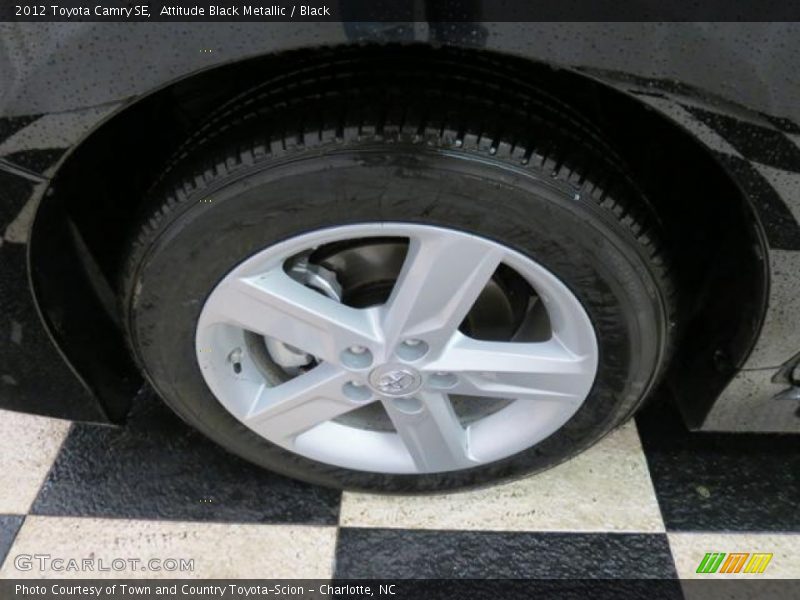Attitude Black Metallic / Black 2012 Toyota Camry SE