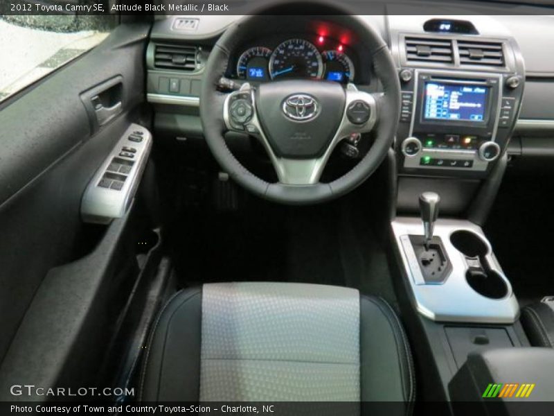Attitude Black Metallic / Black 2012 Toyota Camry SE