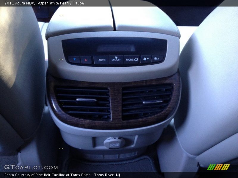 Aspen White Pearl / Taupe 2011 Acura MDX