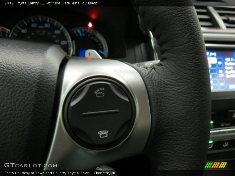 Attitude Black Metallic / Black 2012 Toyota Camry SE