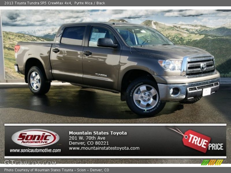 Pyrite Mica / Black 2013 Toyota Tundra SR5 CrewMax 4x4