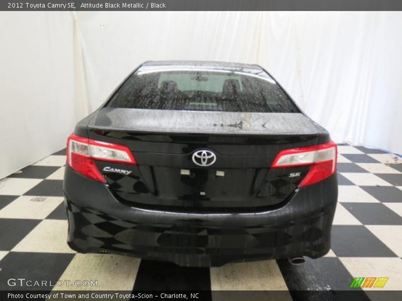 Attitude Black Metallic / Black 2012 Toyota Camry SE