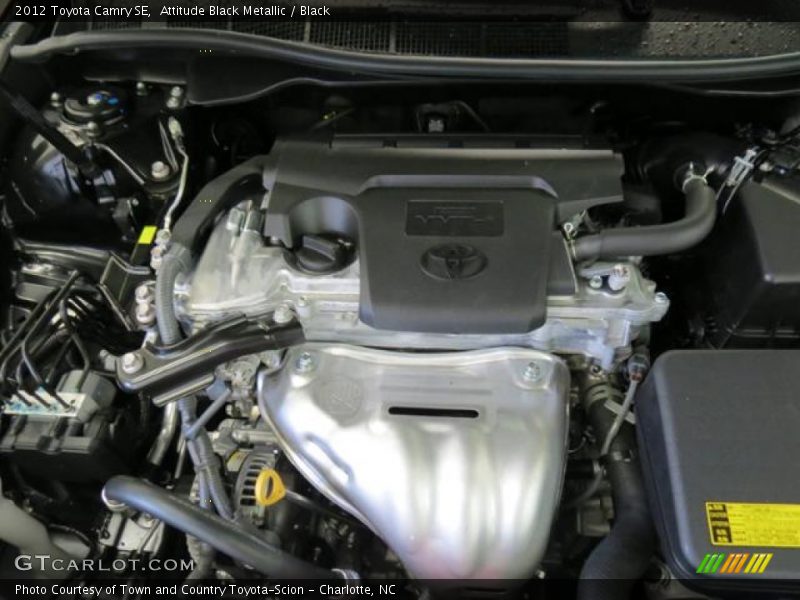 Attitude Black Metallic / Black 2012 Toyota Camry SE