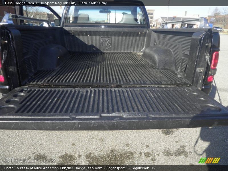 Black / Mist Gray 1999 Dodge Ram 1500 Sport Regular Cab