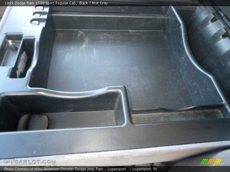 Black / Mist Gray 1999 Dodge Ram 1500 Sport Regular Cab