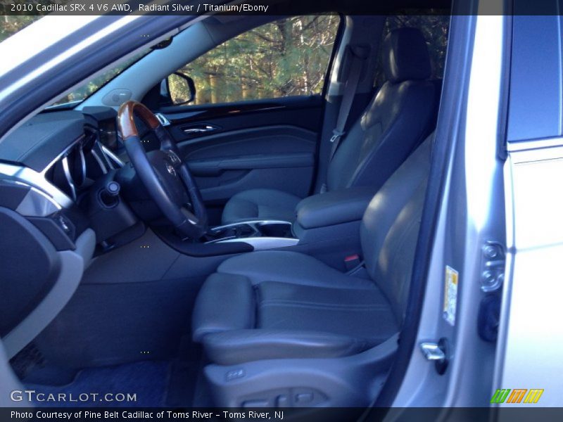 Radiant Silver / Titanium/Ebony 2010 Cadillac SRX 4 V6 AWD