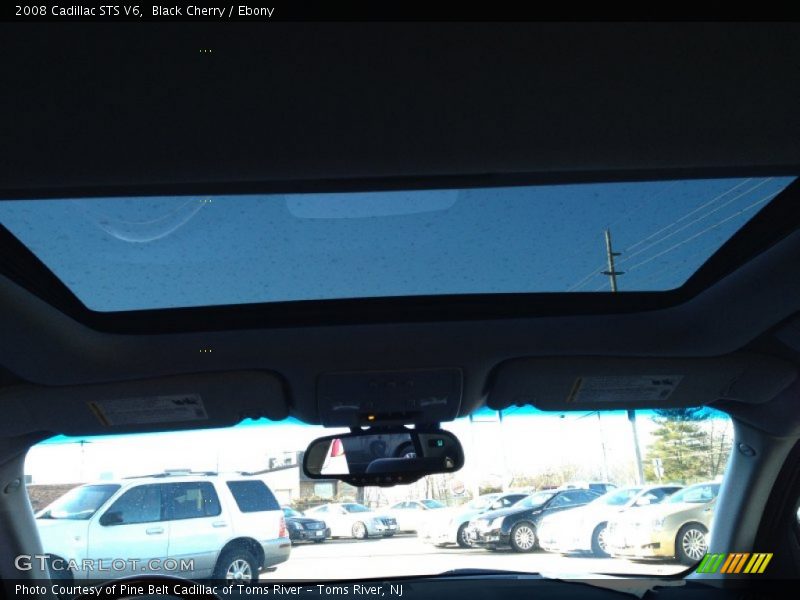 Black Cherry / Ebony 2008 Cadillac STS V6