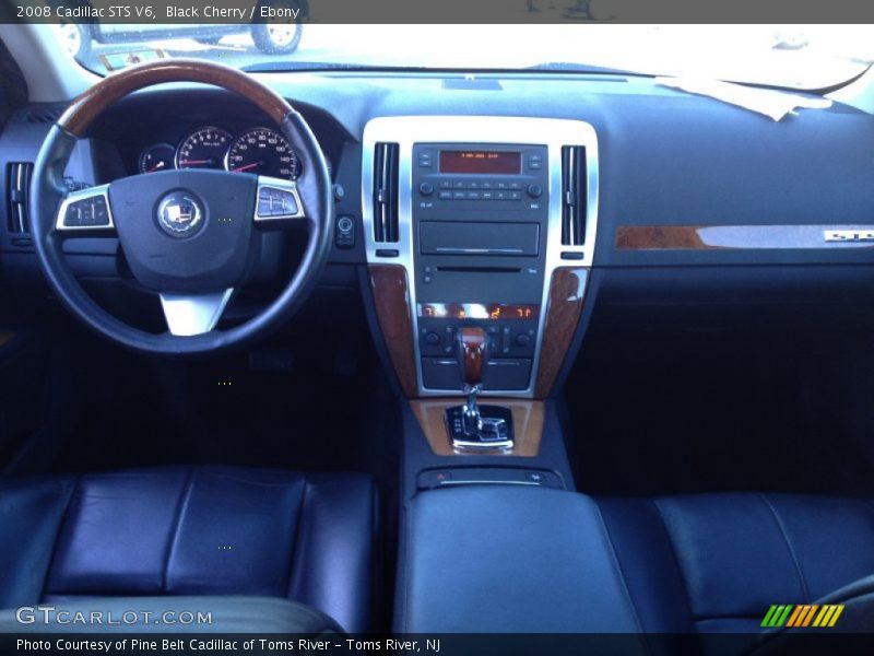 Black Cherry / Ebony 2008 Cadillac STS V6