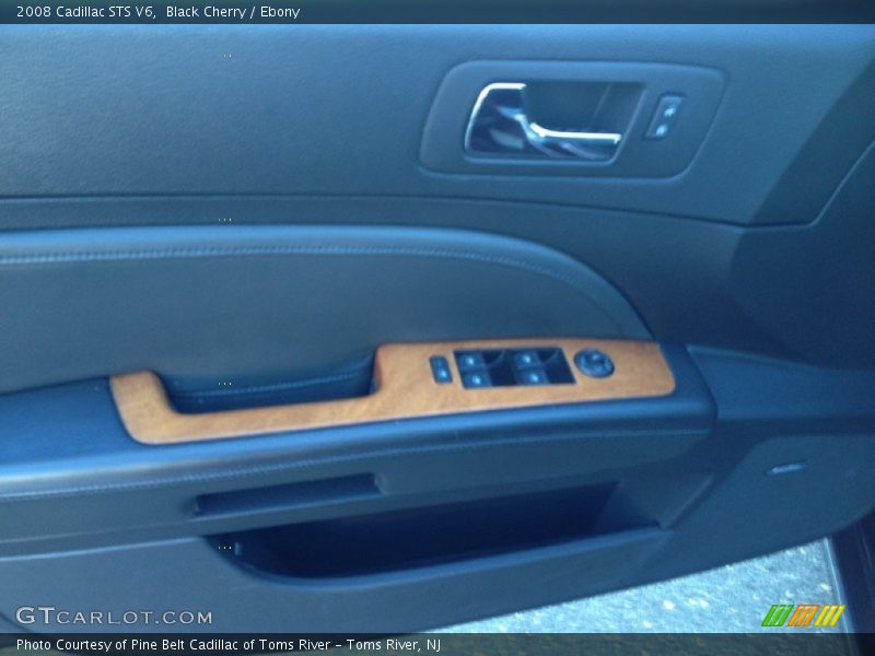 Black Cherry / Ebony 2008 Cadillac STS V6