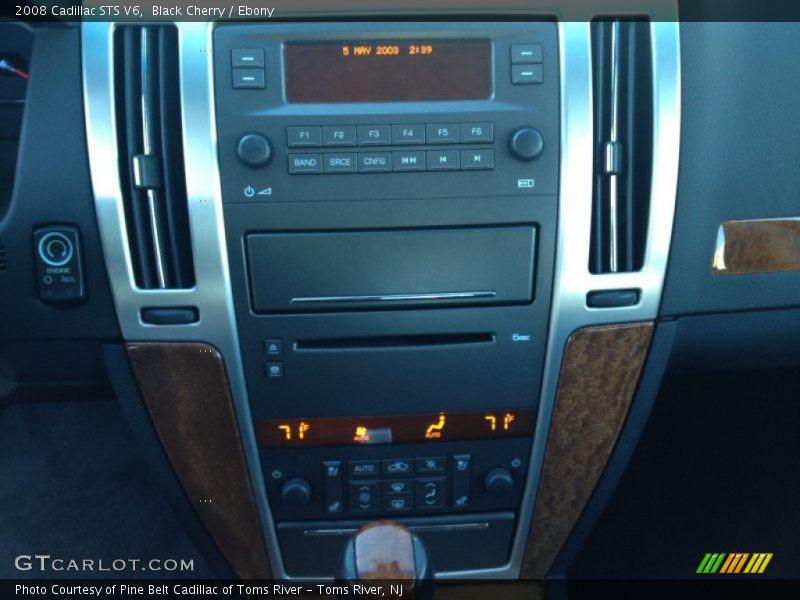 Black Cherry / Ebony 2008 Cadillac STS V6
