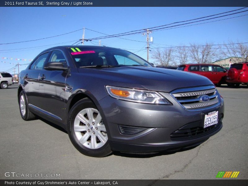 Sterling Grey / Light Stone 2011 Ford Taurus SE