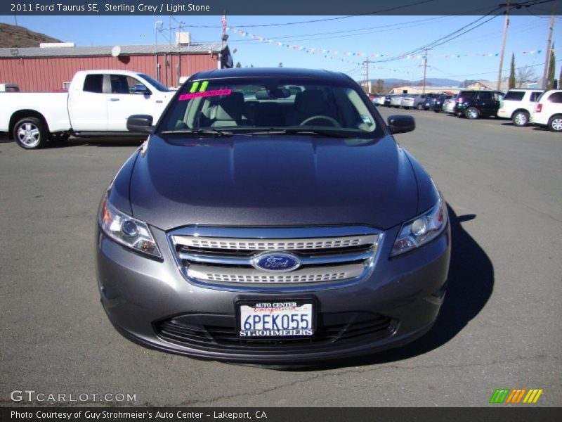 Sterling Grey / Light Stone 2011 Ford Taurus SE