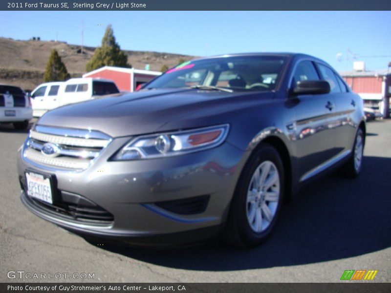 Sterling Grey / Light Stone 2011 Ford Taurus SE