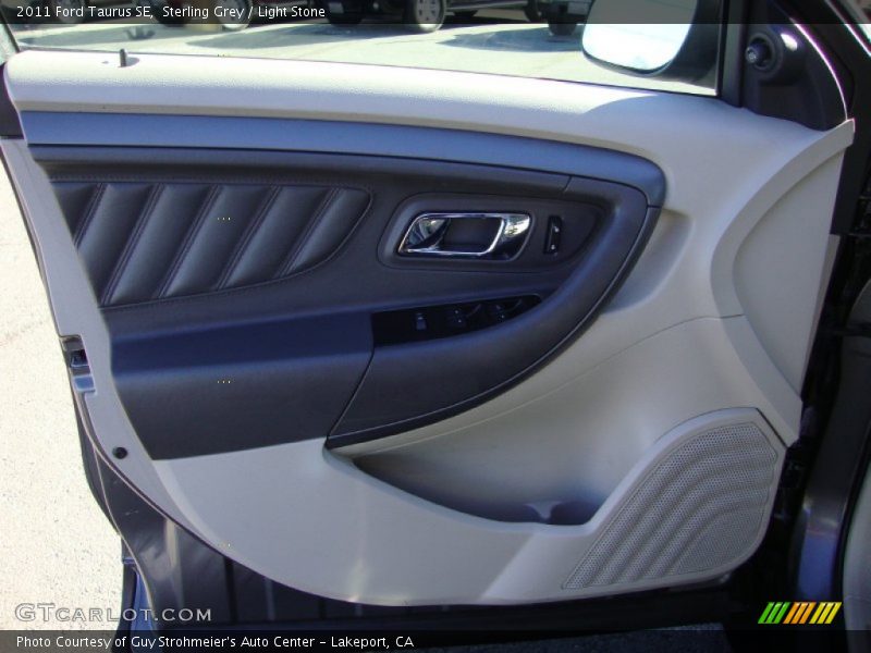 Sterling Grey / Light Stone 2011 Ford Taurus SE