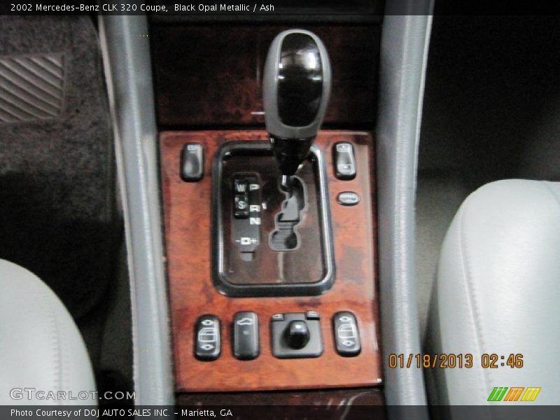 Black Opal Metallic / Ash 2002 Mercedes-Benz CLK 320 Coupe