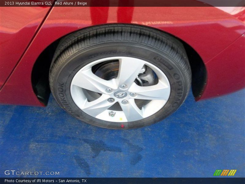 Red Allure / Beige 2013 Hyundai Elantra GLS