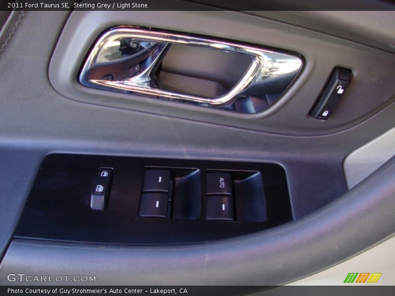 Sterling Grey / Light Stone 2011 Ford Taurus SE