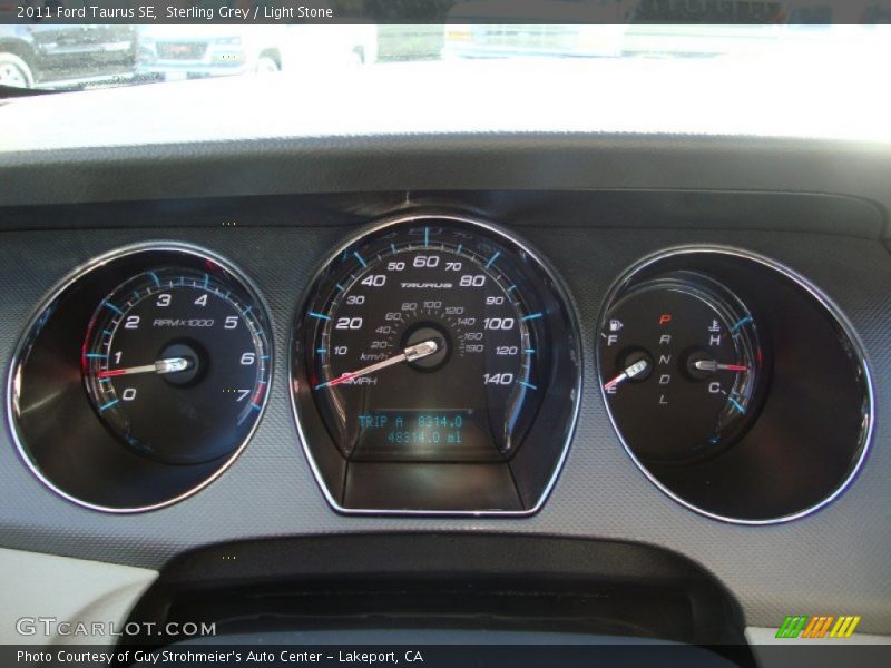 Sterling Grey / Light Stone 2011 Ford Taurus SE