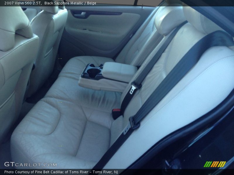 Black Sapphire Metallic / Beige 2007 Volvo S60 2.5T