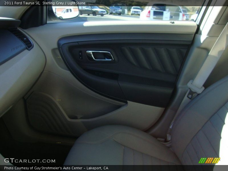Sterling Grey / Light Stone 2011 Ford Taurus SE