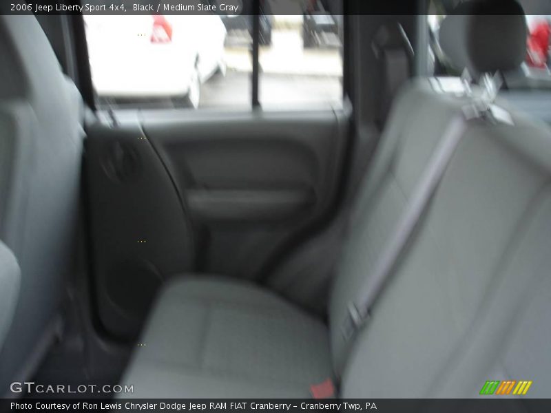 Black / Medium Slate Gray 2006 Jeep Liberty Sport 4x4
