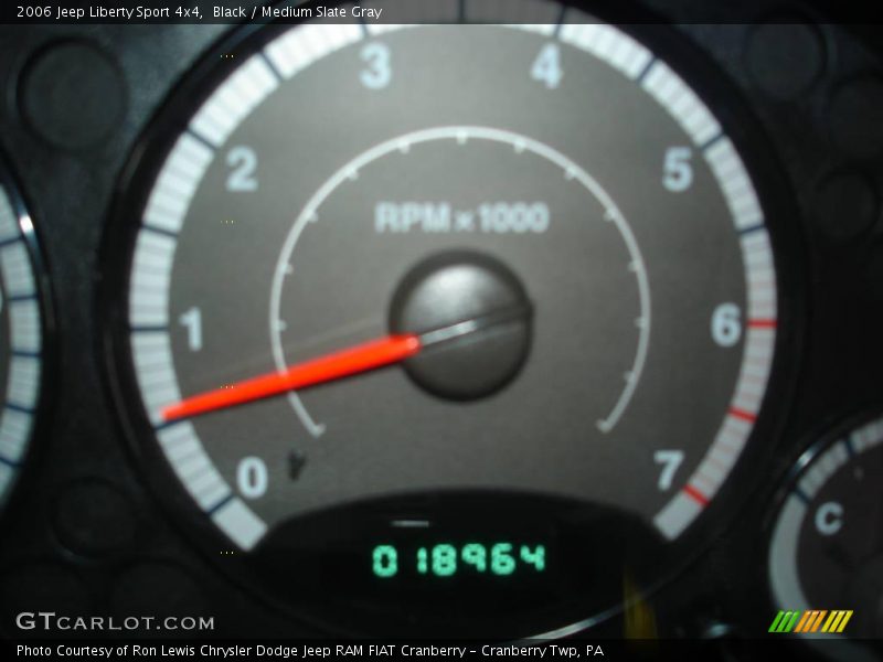 Black / Medium Slate Gray 2006 Jeep Liberty Sport 4x4