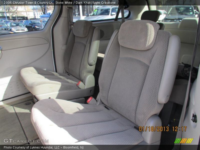 Stone White / Dark Khaki/Light Graystone 2006 Chrysler Town & Country LX