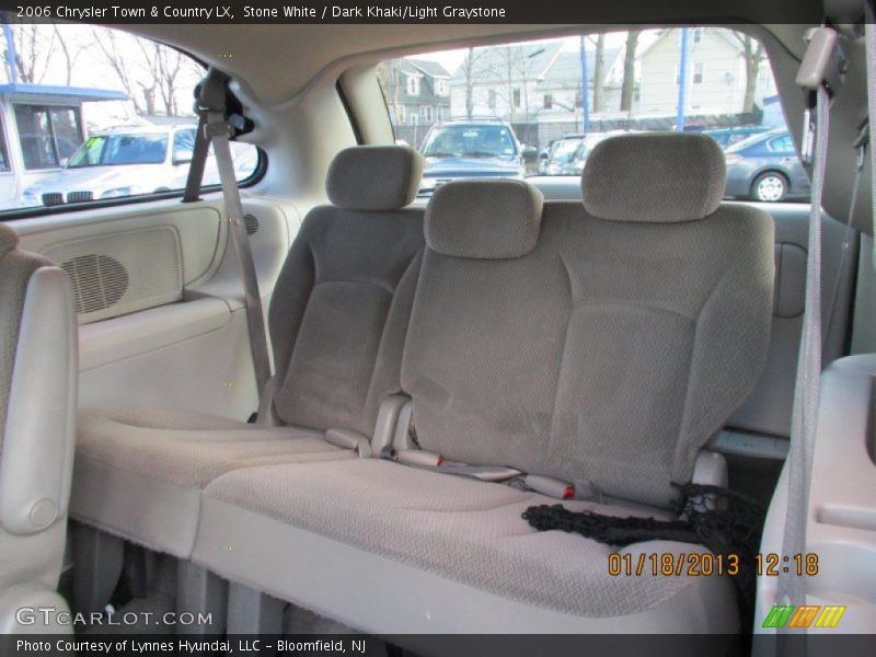 Stone White / Dark Khaki/Light Graystone 2006 Chrysler Town & Country LX