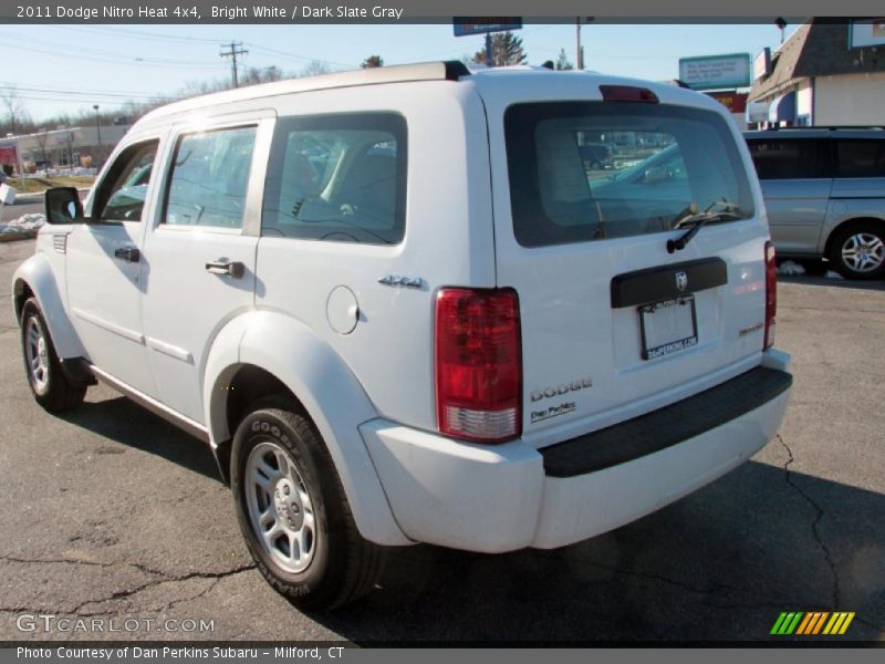 Bright White / Dark Slate Gray 2011 Dodge Nitro Heat 4x4