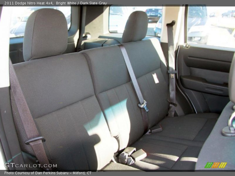 Bright White / Dark Slate Gray 2011 Dodge Nitro Heat 4x4