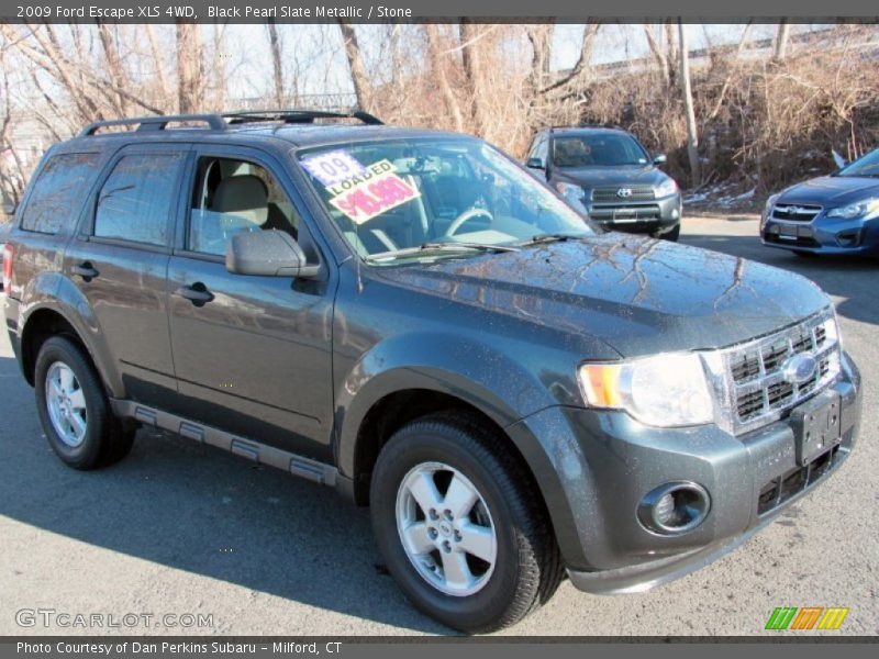Black Pearl Slate Metallic / Stone 2009 Ford Escape XLS 4WD