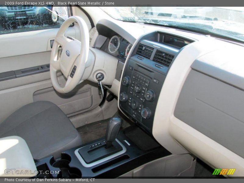 Black Pearl Slate Metallic / Stone 2009 Ford Escape XLS 4WD