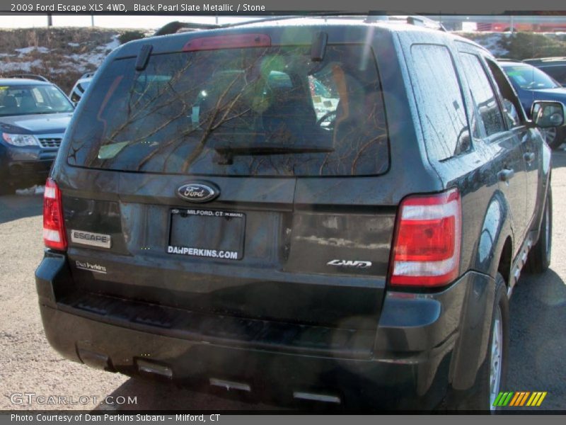 Black Pearl Slate Metallic / Stone 2009 Ford Escape XLS 4WD