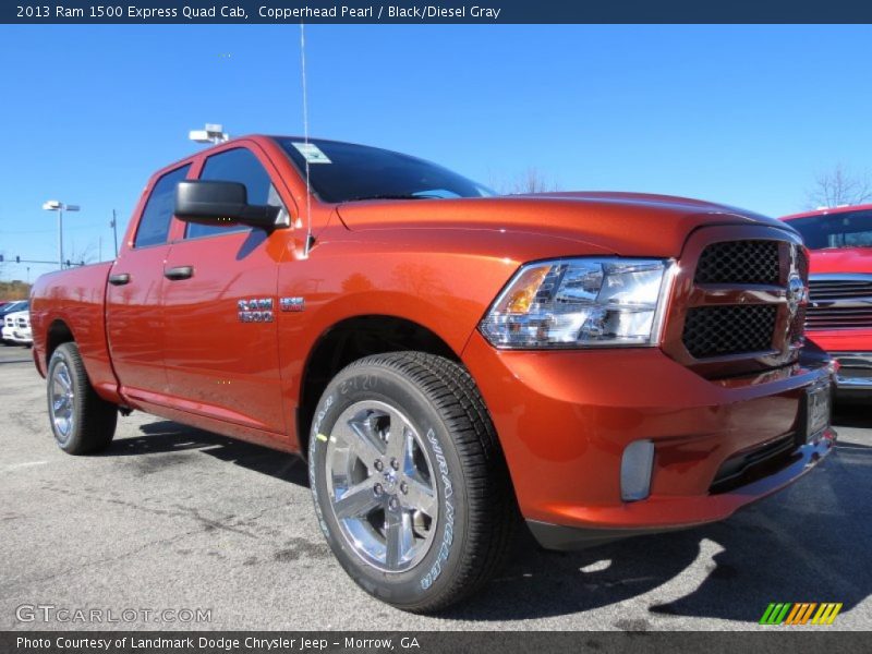 Front 3/4 View of 2013 1500 Express Quad Cab