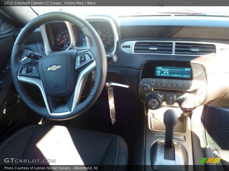 Victory Red / Black 2012 Chevrolet Camaro LT Coupe