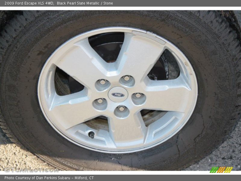Black Pearl Slate Metallic / Stone 2009 Ford Escape XLS 4WD