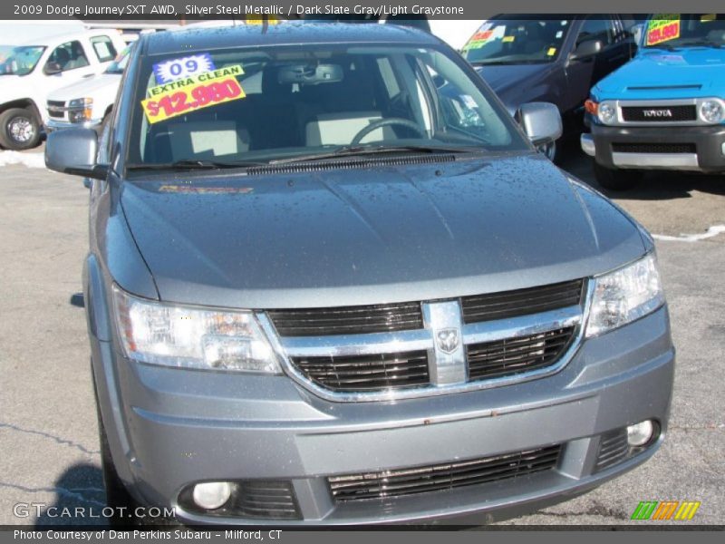 Silver Steel Metallic / Dark Slate Gray/Light Graystone 2009 Dodge Journey SXT AWD