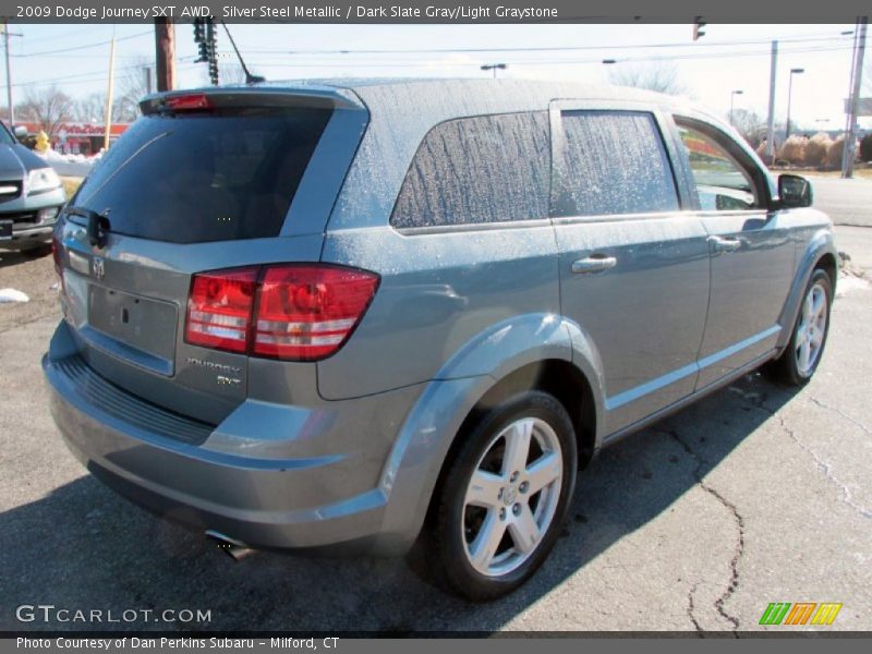 Silver Steel Metallic / Dark Slate Gray/Light Graystone 2009 Dodge Journey SXT AWD