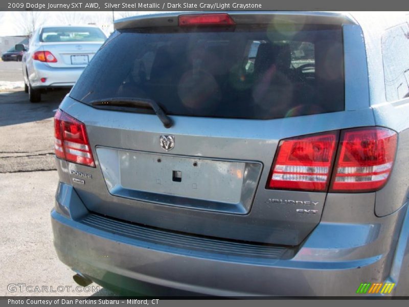 Silver Steel Metallic / Dark Slate Gray/Light Graystone 2009 Dodge Journey SXT AWD