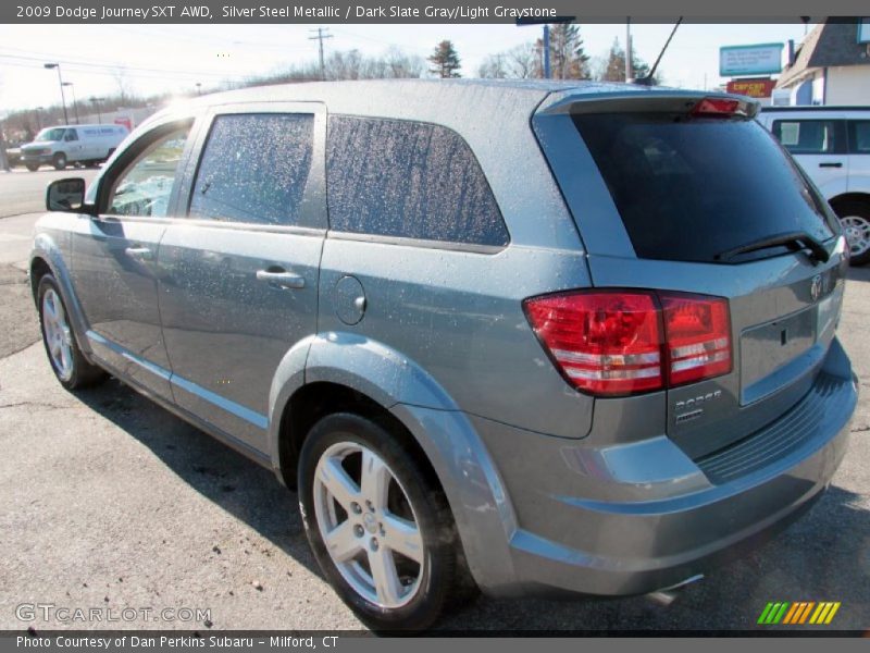 Silver Steel Metallic / Dark Slate Gray/Light Graystone 2009 Dodge Journey SXT AWD