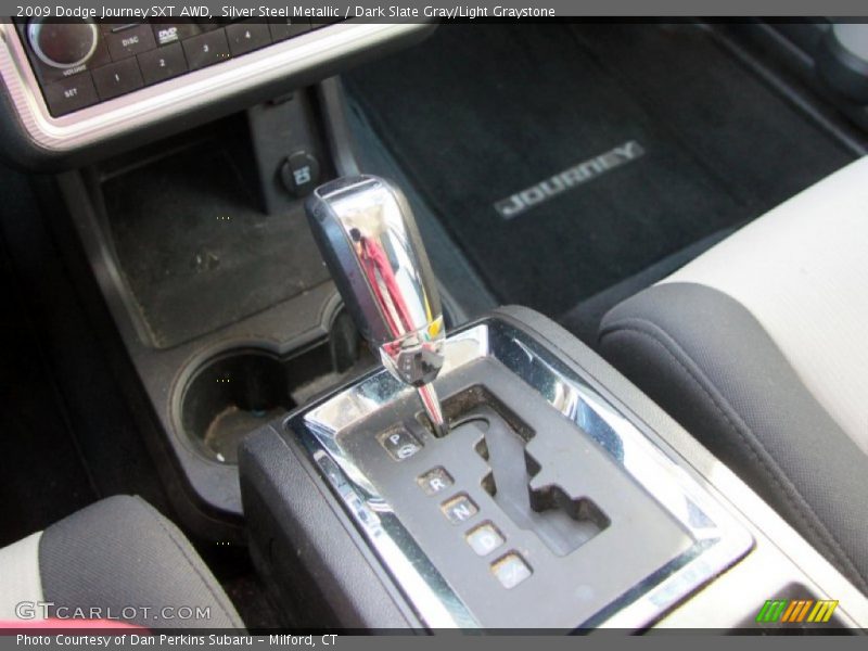 Silver Steel Metallic / Dark Slate Gray/Light Graystone 2009 Dodge Journey SXT AWD