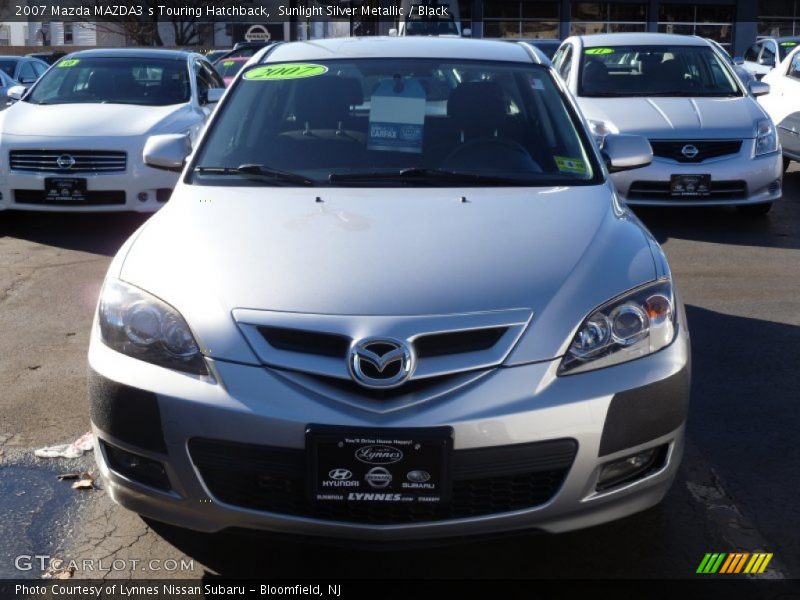 Sunlight Silver Metallic / Black 2007 Mazda MAZDA3 s Touring Hatchback