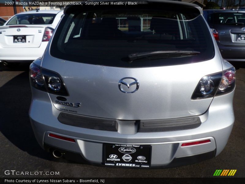 Sunlight Silver Metallic / Black 2007 Mazda MAZDA3 s Touring Hatchback