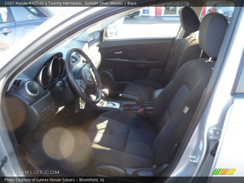 Sunlight Silver Metallic / Black 2007 Mazda MAZDA3 s Touring Hatchback