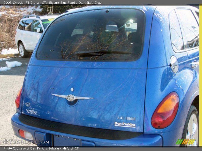 Electric Blue Pearl / Dark Slate Gray 2003 Chrysler PT Cruiser GT