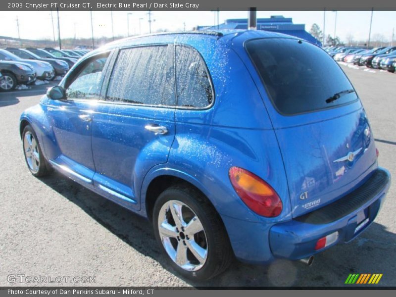 Electric Blue Pearl / Dark Slate Gray 2003 Chrysler PT Cruiser GT