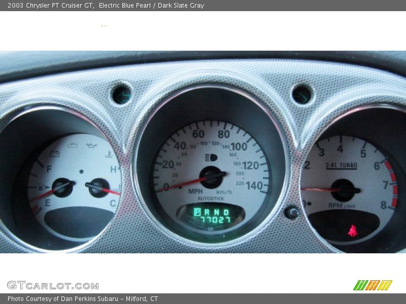  2003 PT Cruiser GT GT Gauges