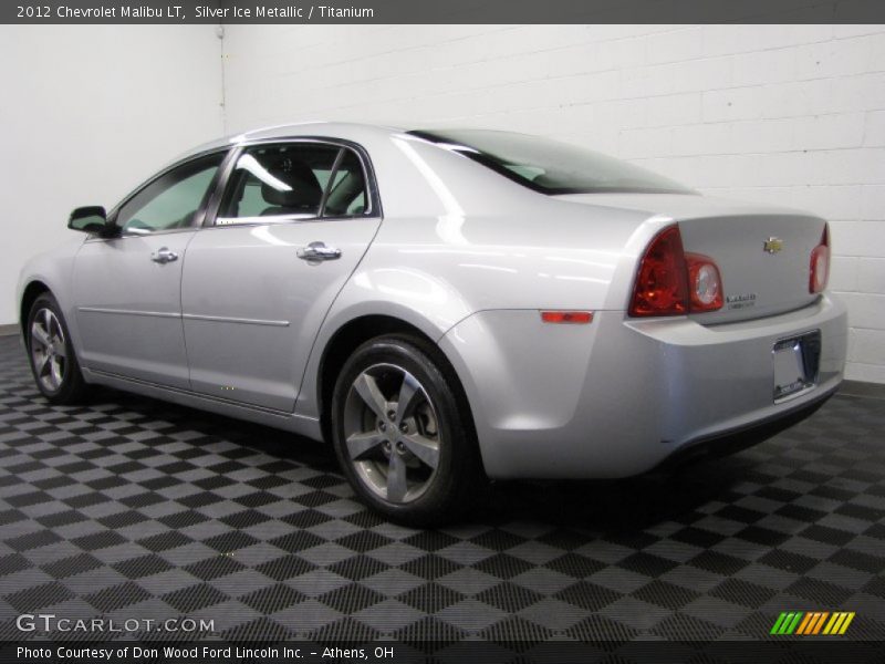 Silver Ice Metallic / Titanium 2012 Chevrolet Malibu LT