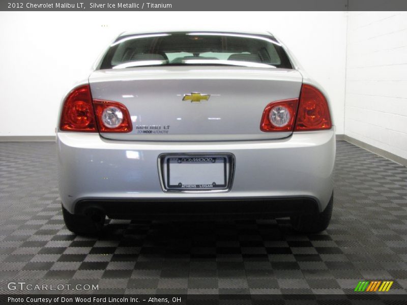 Silver Ice Metallic / Titanium 2012 Chevrolet Malibu LT