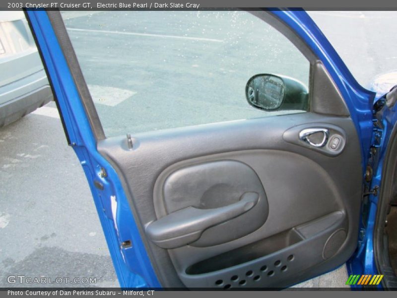 Electric Blue Pearl / Dark Slate Gray 2003 Chrysler PT Cruiser GT